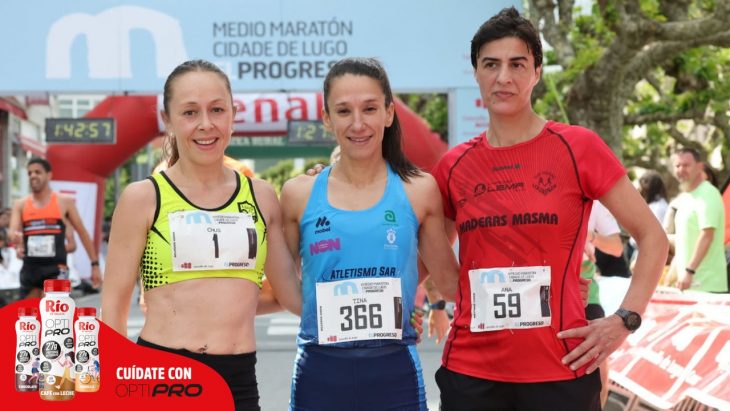 Tina gaña a media maratón de Lugo
